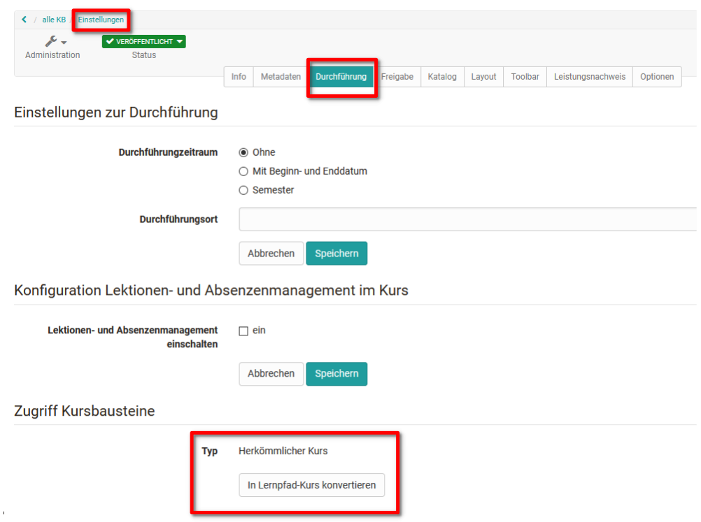 Link zur Konvertierung von herkömmlichen Kursen