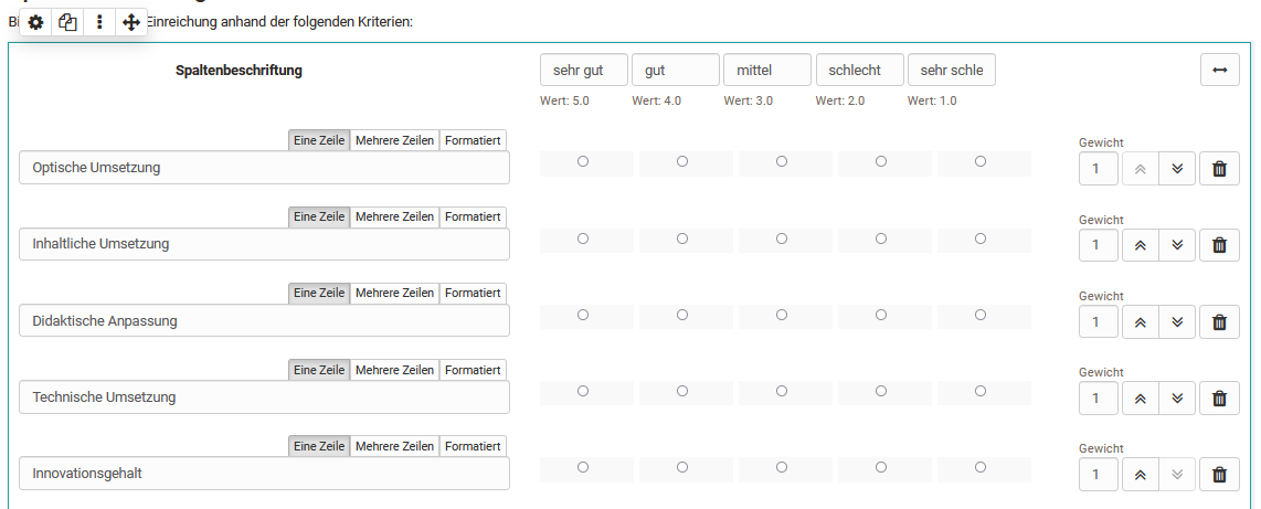 Rubrik Editor