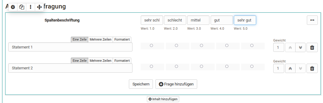 Formular Rubrik