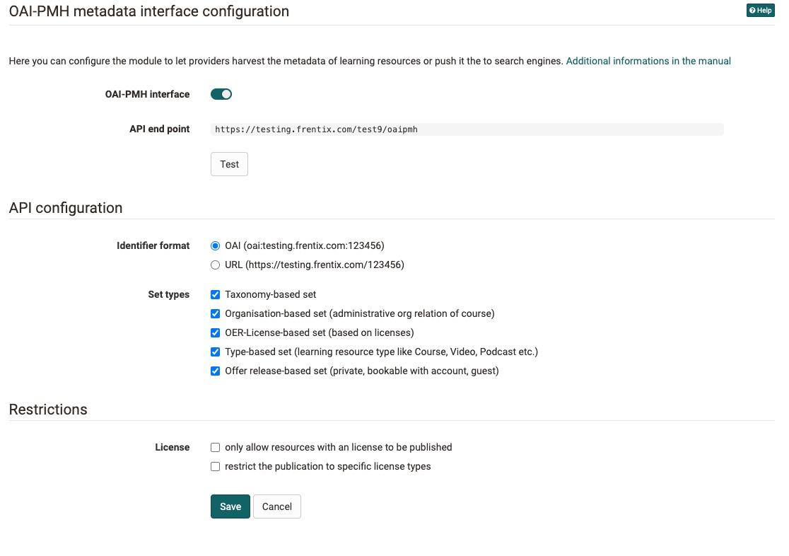 Administration-Module Overview