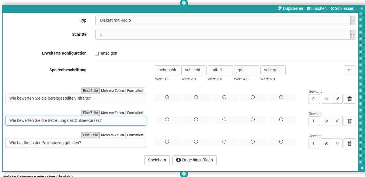 Formular Rubrik