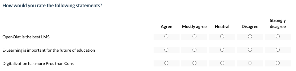 Rubric Example Radiobutton1