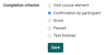 Test Completion criteria