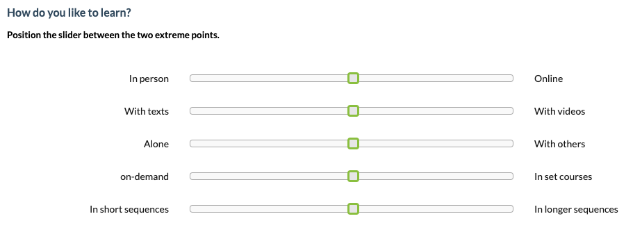 Rubric Example Slider