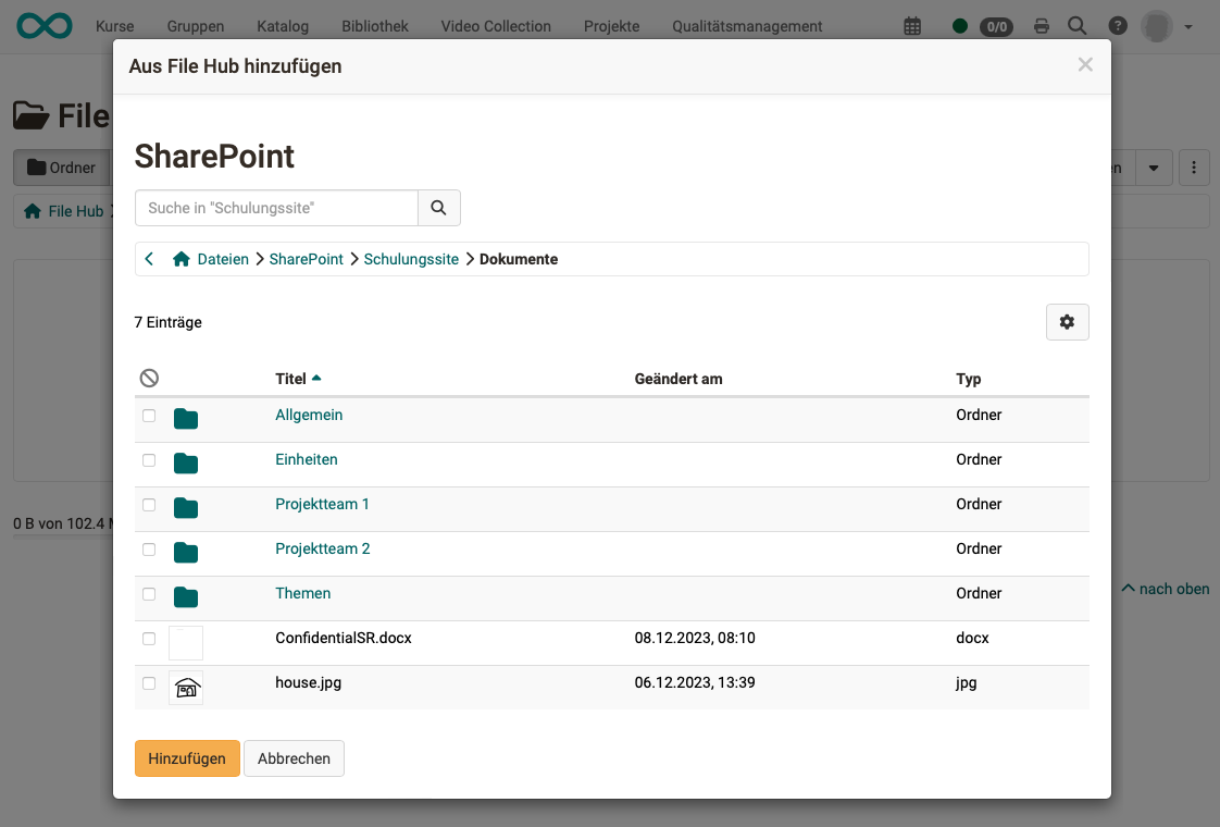 SharePoint-Integration