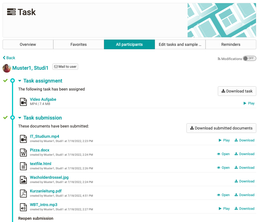 File preview in task module