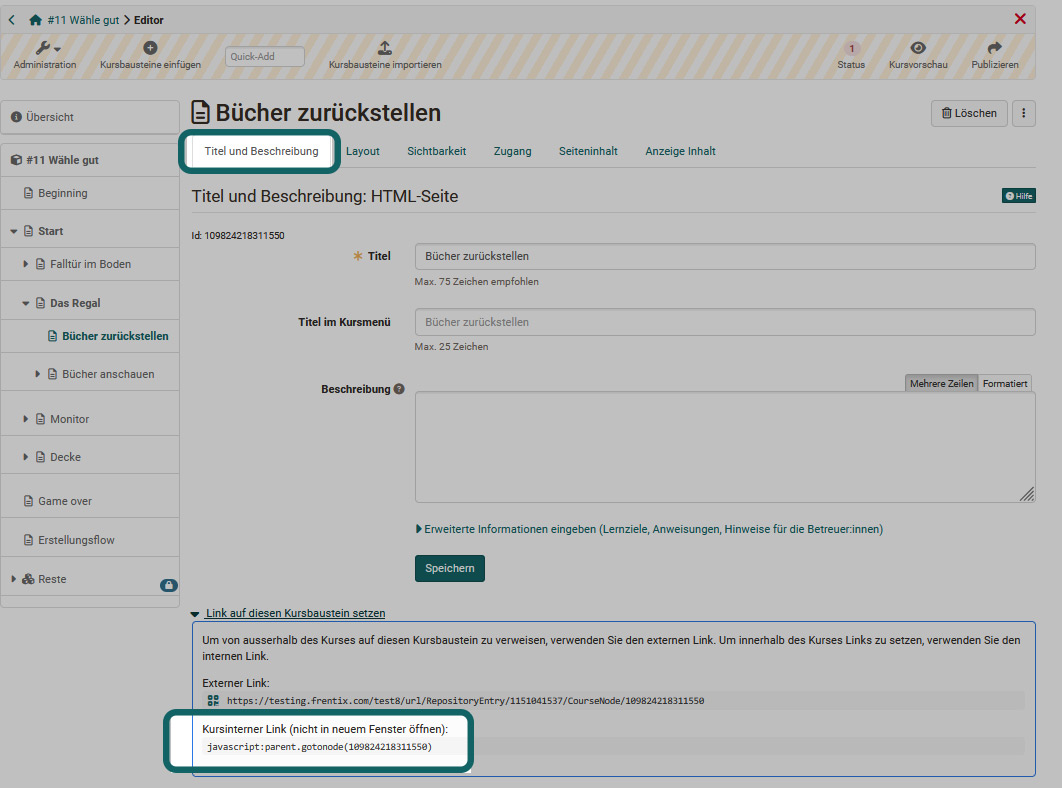 Javascrpt Link