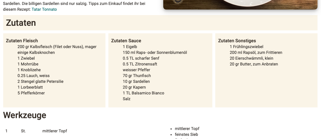 Layout mit Hintergrund und Trennlinien Layout mit Hintergrund und Trennlinien