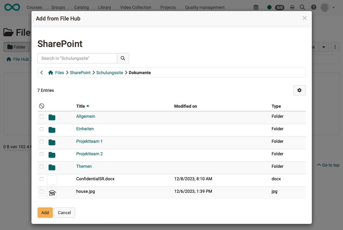 SharePoint integration SharePoint integration