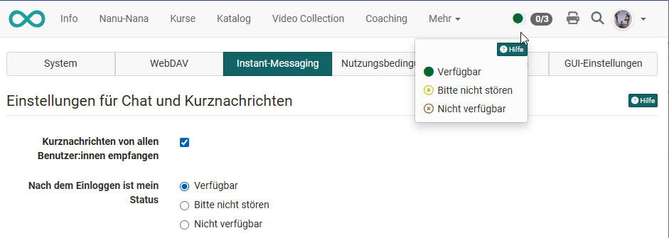 Instant Messaging