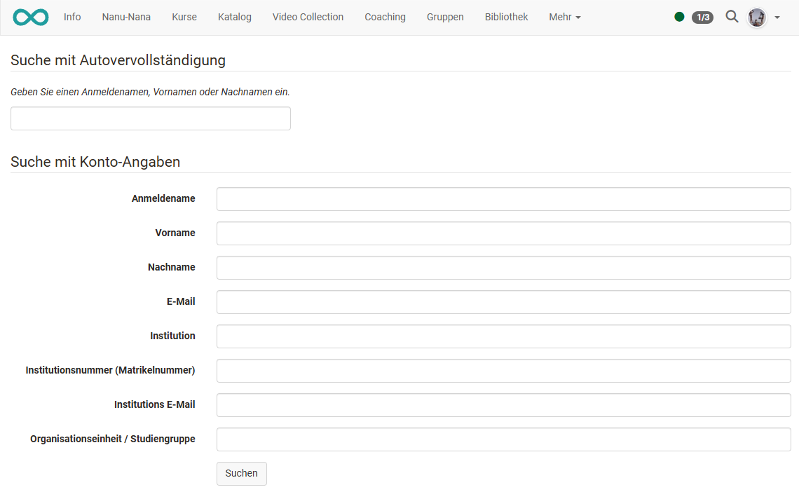 Personensuche