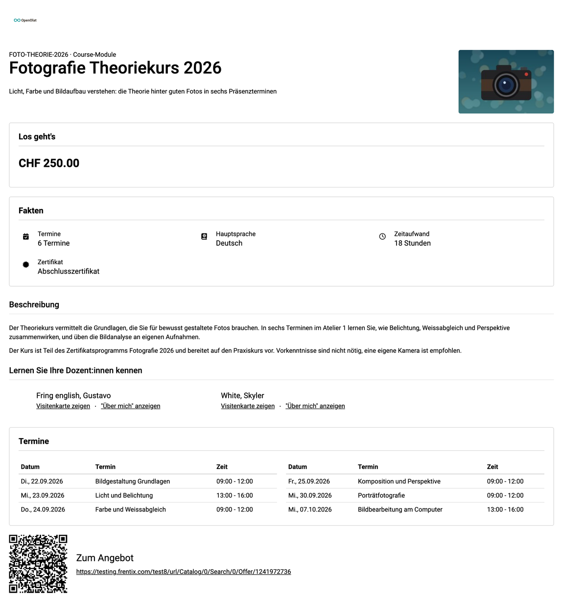 PDF-Flyer einer Infoseite PDF-Flyer einer Infoseite