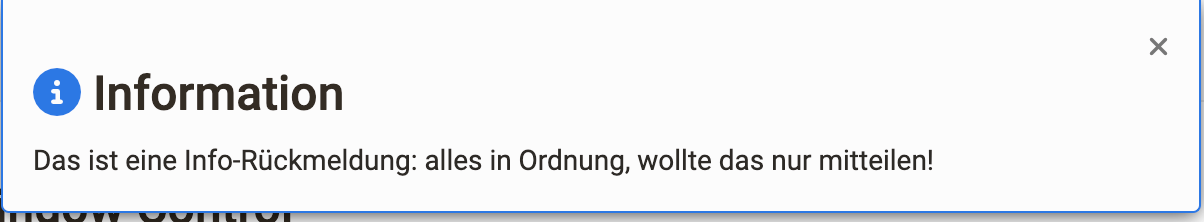 Notification messages